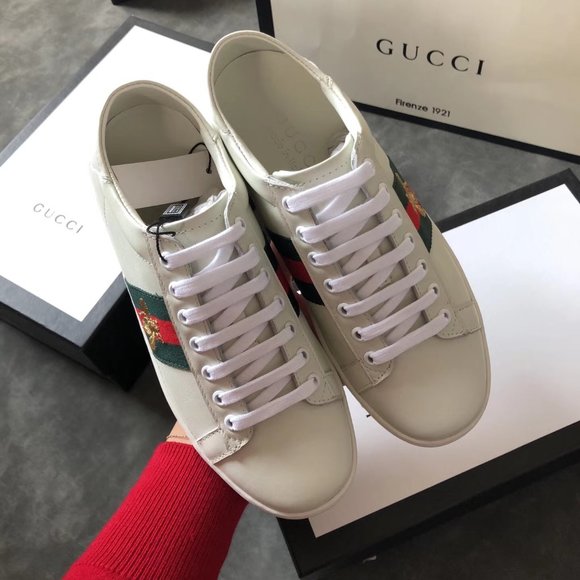 NEWGucci leather casual shoes for women main image 6